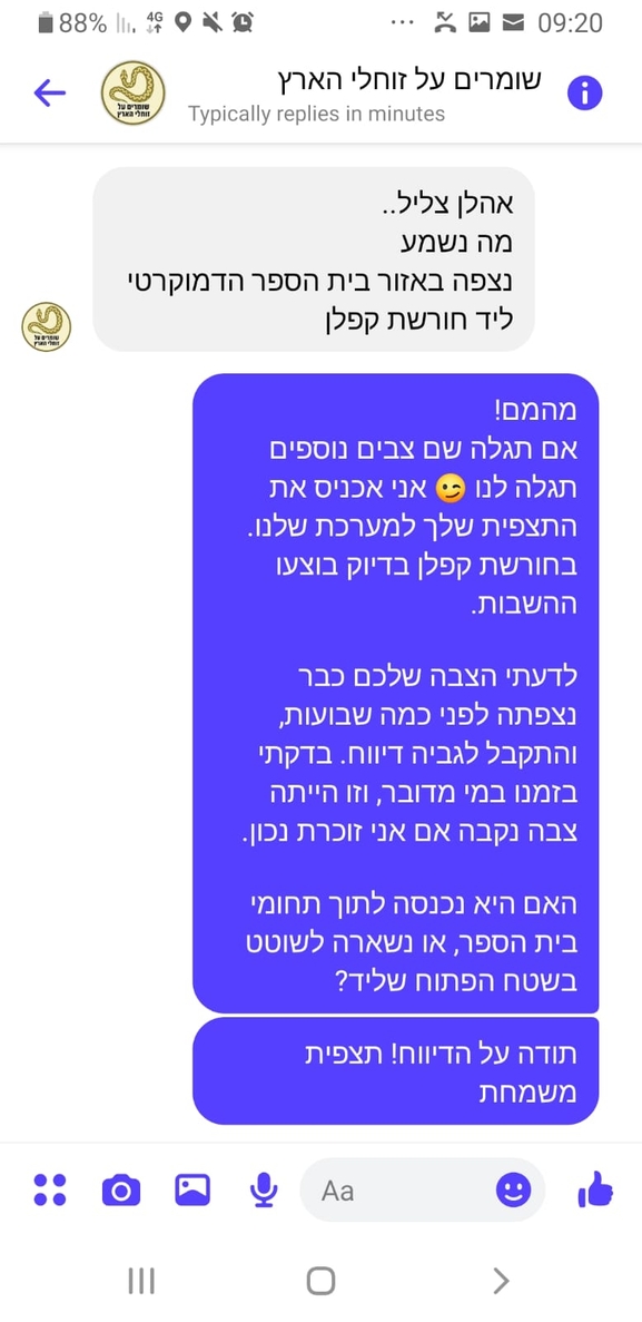 צב-יבשה מצוי  צולם על ידי צליל לבין 